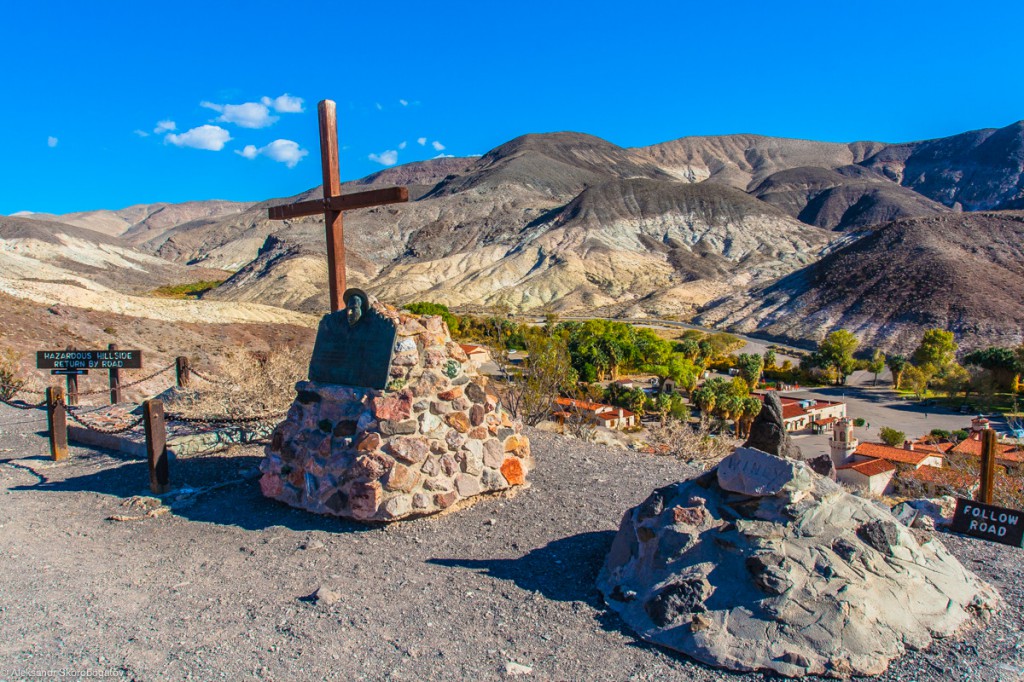 Death Valley Scotty's grave
