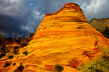 Zion Canyon, Utah, USA.