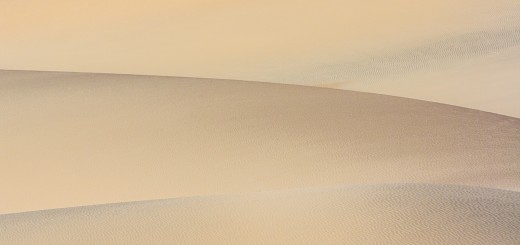 Death Valley Dunes in fall - 1
